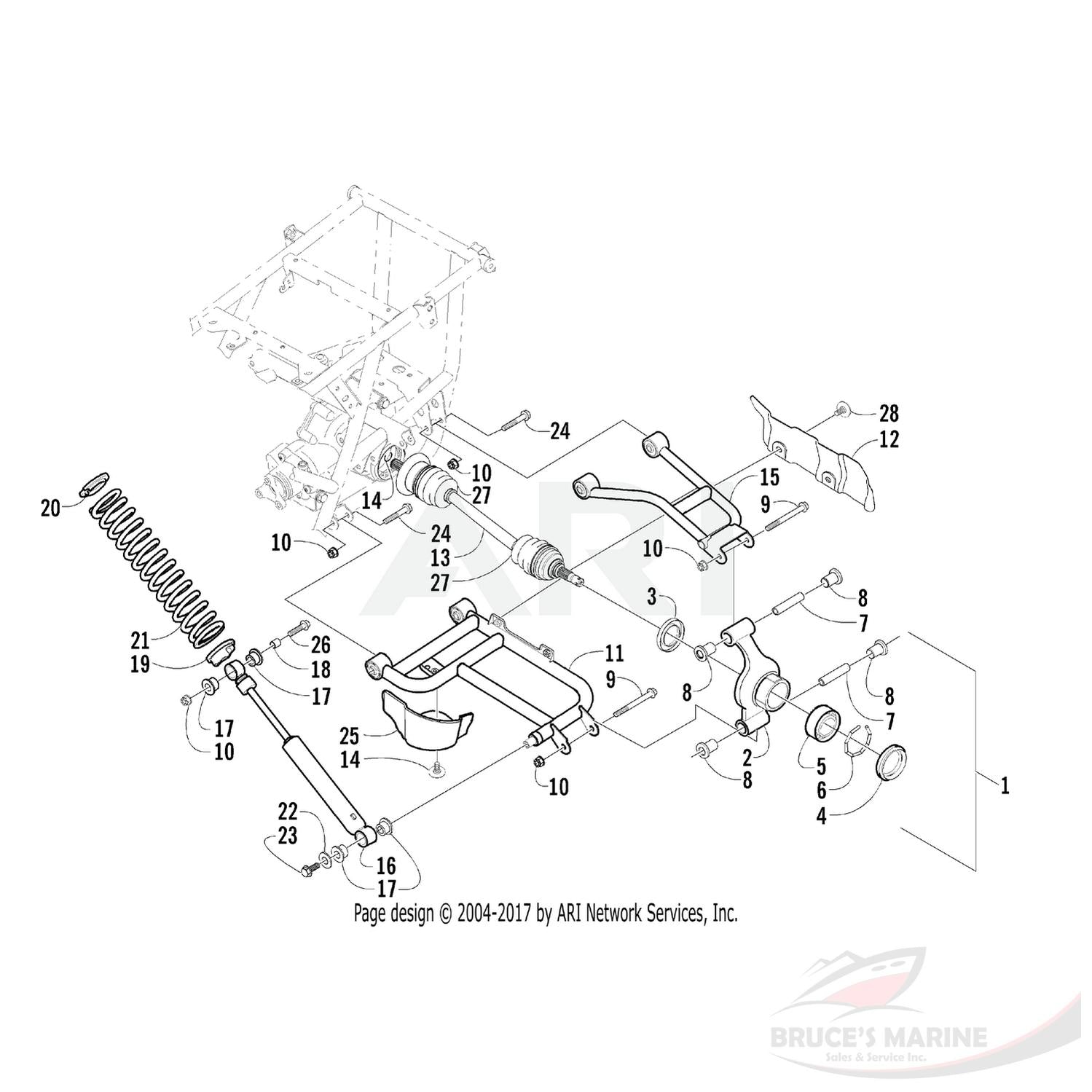 0402-089 GENUINE FACTORY ARCTIC CAT PART - SEAL