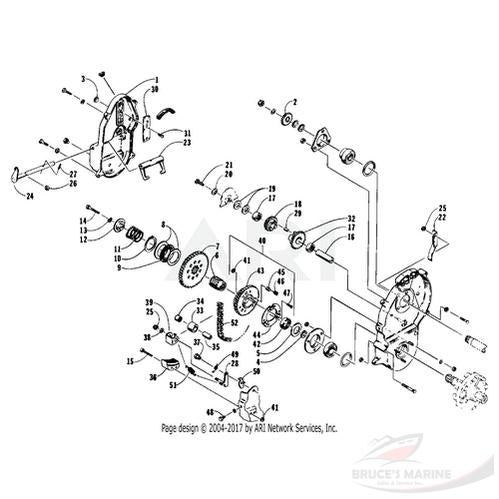 0602-383 GENUINE FACTORY ARCTIC CAT PART - BEARING