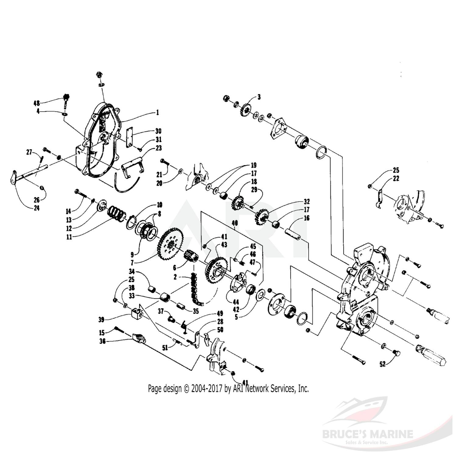 0602-466 GENUINE FACTORY ARCTIC CAT PART - BRACKET (0702-533)