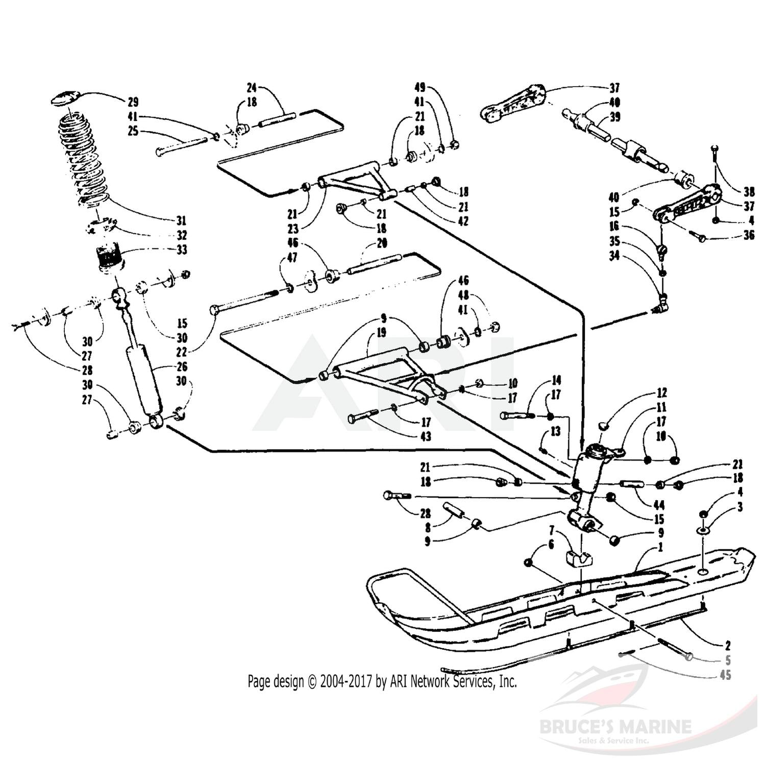 0604-380 GENUINE FACTORY ARCTIC CAT PART - AXLE