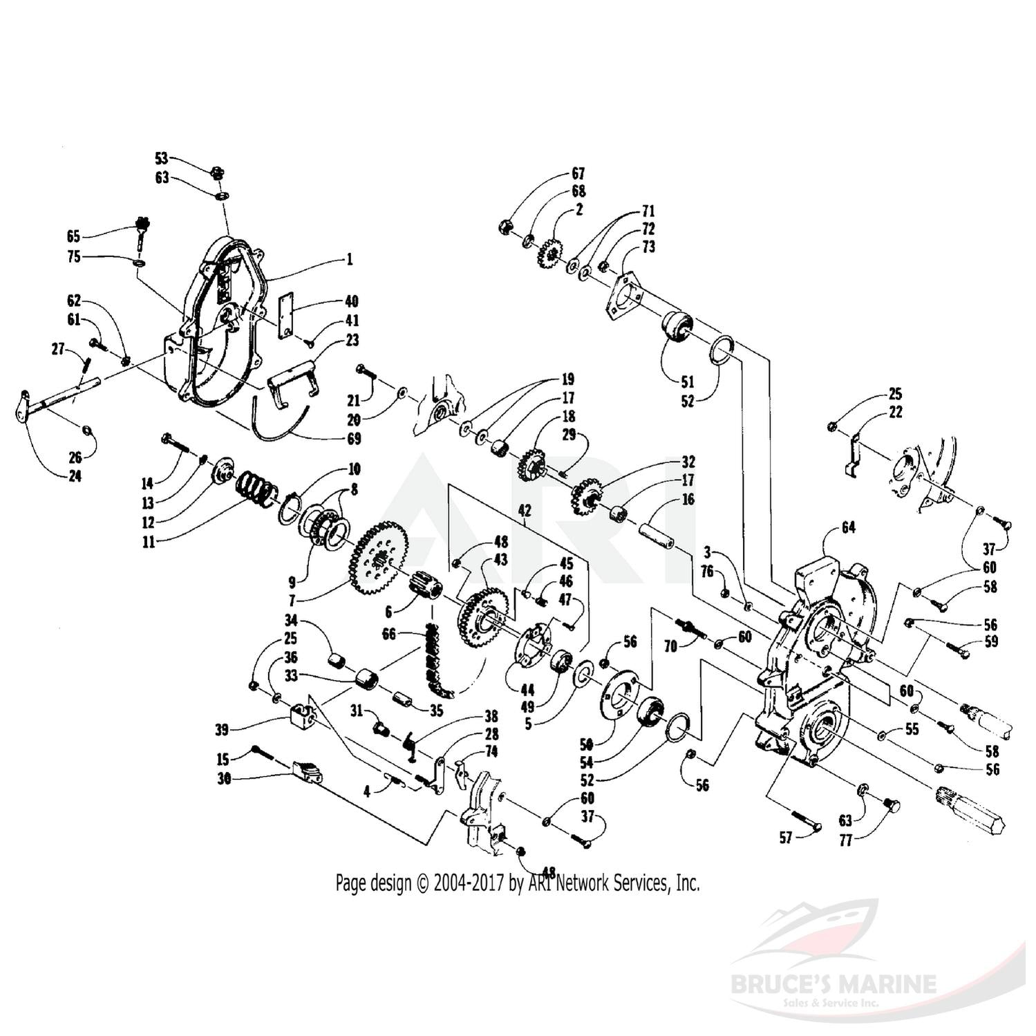 0604-380 GENUINE FACTORY ARCTIC CAT PART - AXLE
