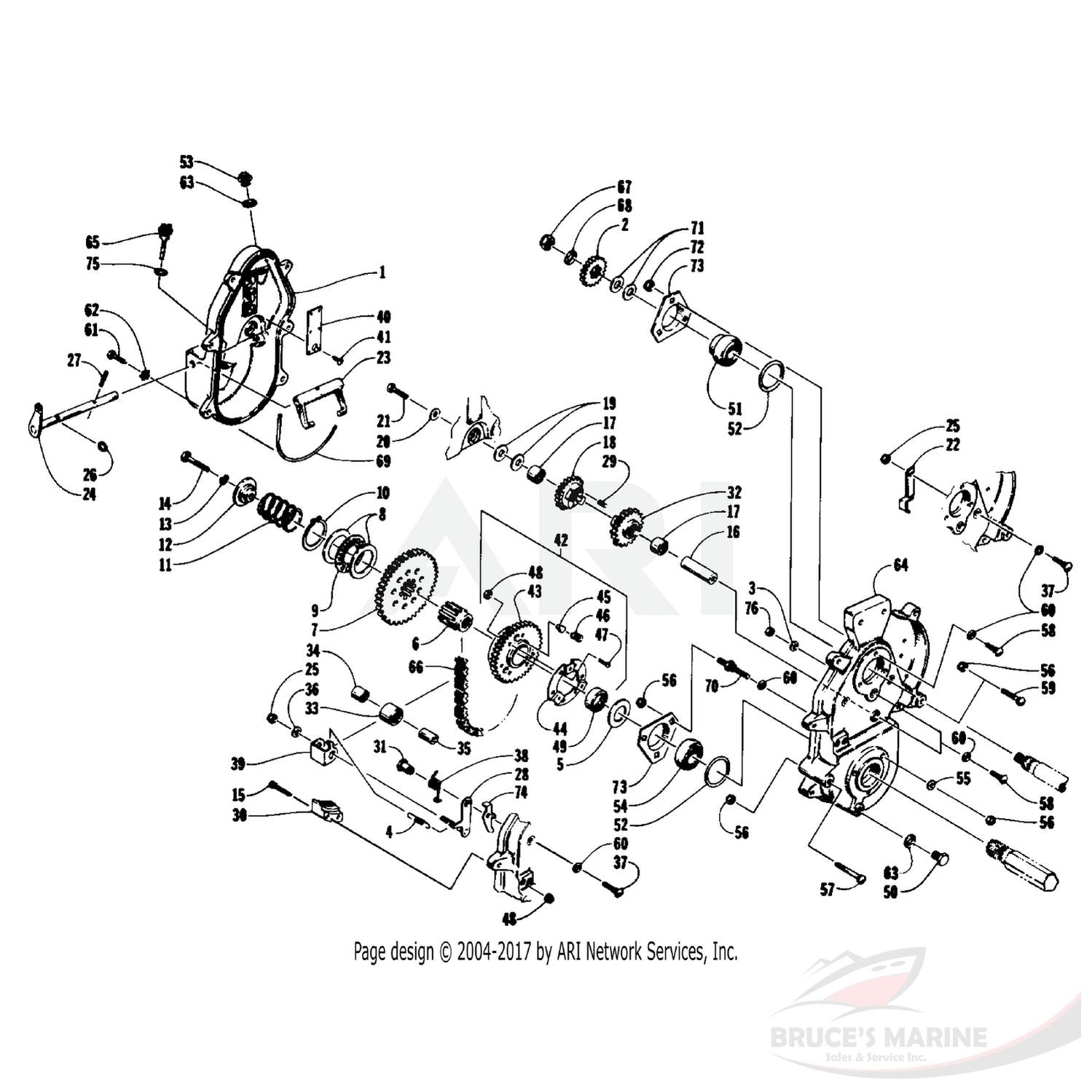 0604-380 GENUINE FACTORY ARCTIC CAT PART - AXLE