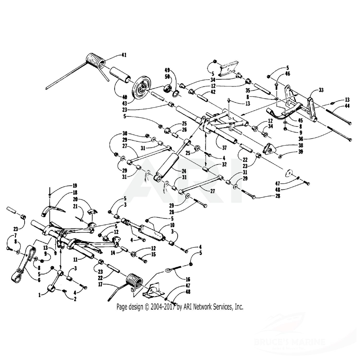 0623-138 GENUINE FACTORY ARCTIC CAT PART - RETAINING RING