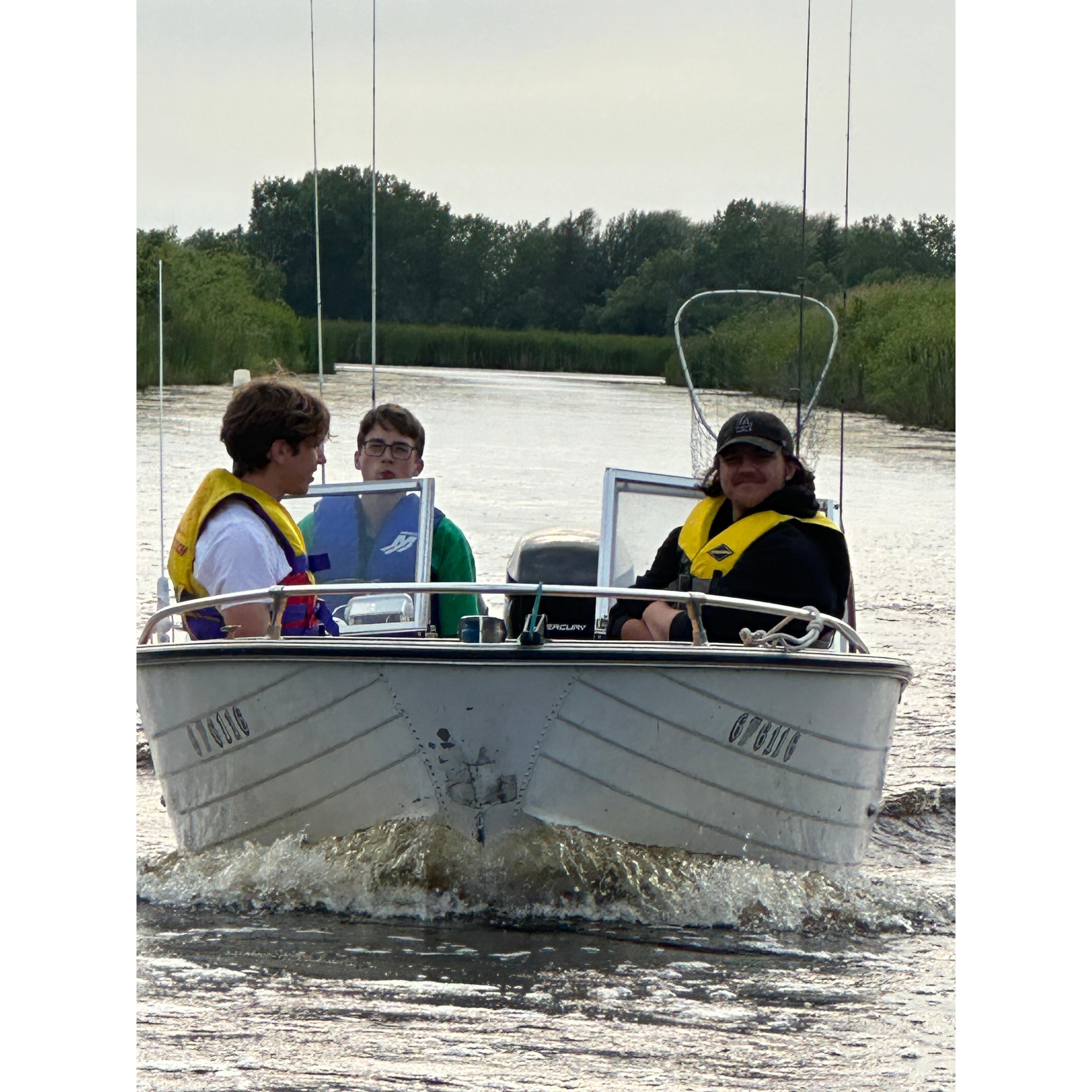 1979 19ft Springbok Boat with 1996 Mercury 50 ELPT 4-Stroke Motor