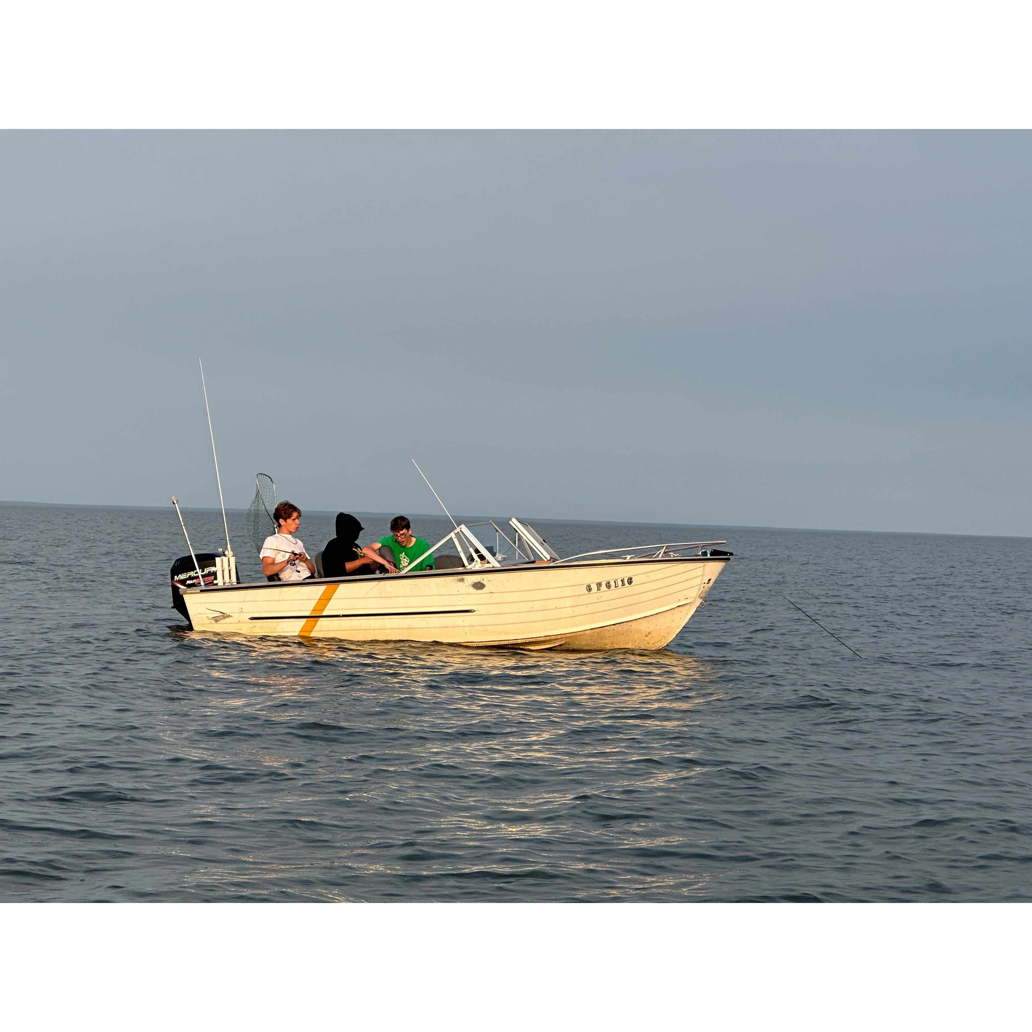1979 19ft Springbok Boat with 1996 Mercury 50 ELPT 4-Stroke Motor