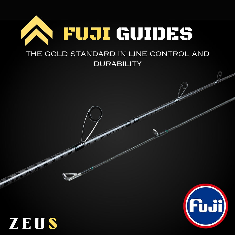 ZEUS 2-PIECE SPINNING ROD (TWO TIPS INCLUDED)
