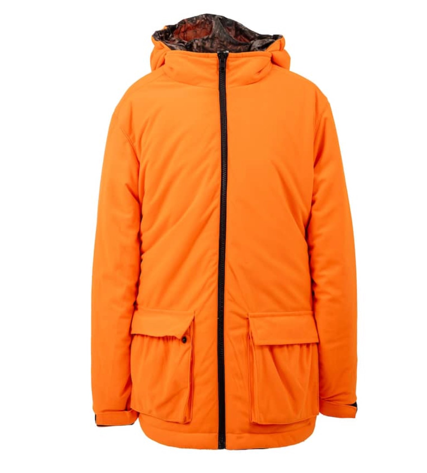 Yukon Gear Youth Reversible Parka Conceal Camo to Blaze