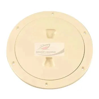 6" BECKSON SCREW OUT DECK PLATE WITH STANDARD TRIM RING