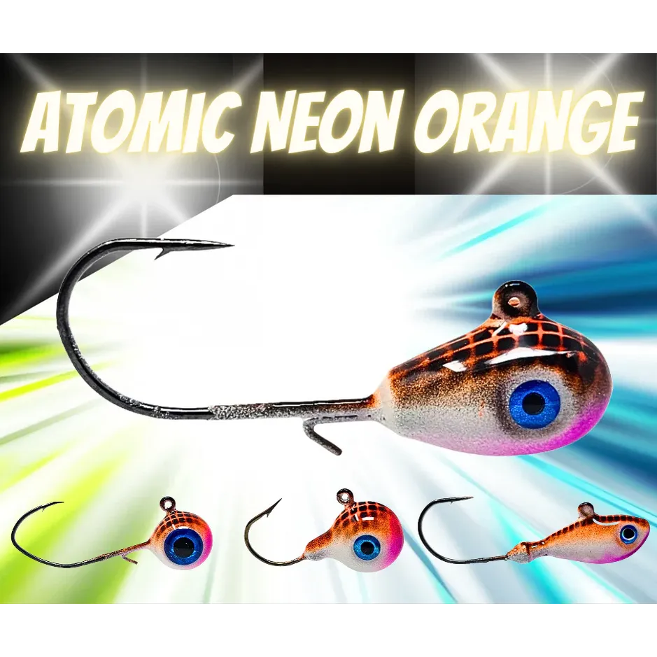 Atomic Neon Glow TEARDROP Jigsaw - (2 Pack)