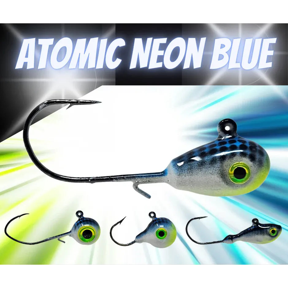 Atomic Neon Glow TEARDROP Jigsaw - (2 Pack)