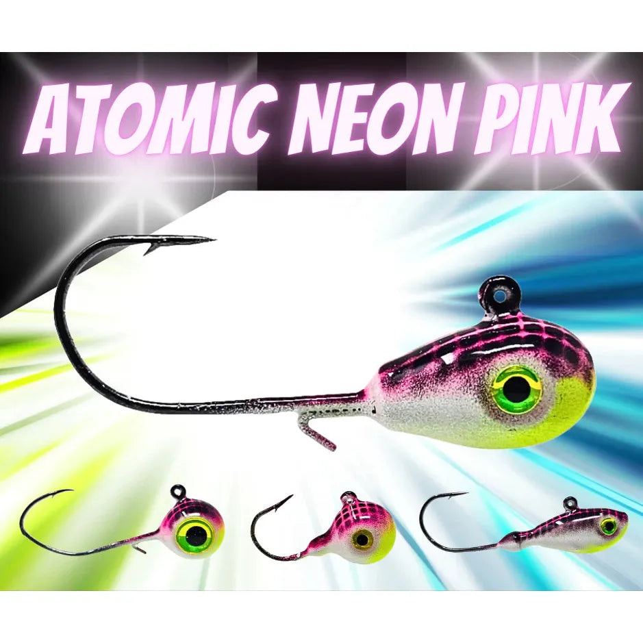 Atomic Neon Glow TEARDROP Jigsaw - (2 Pack)