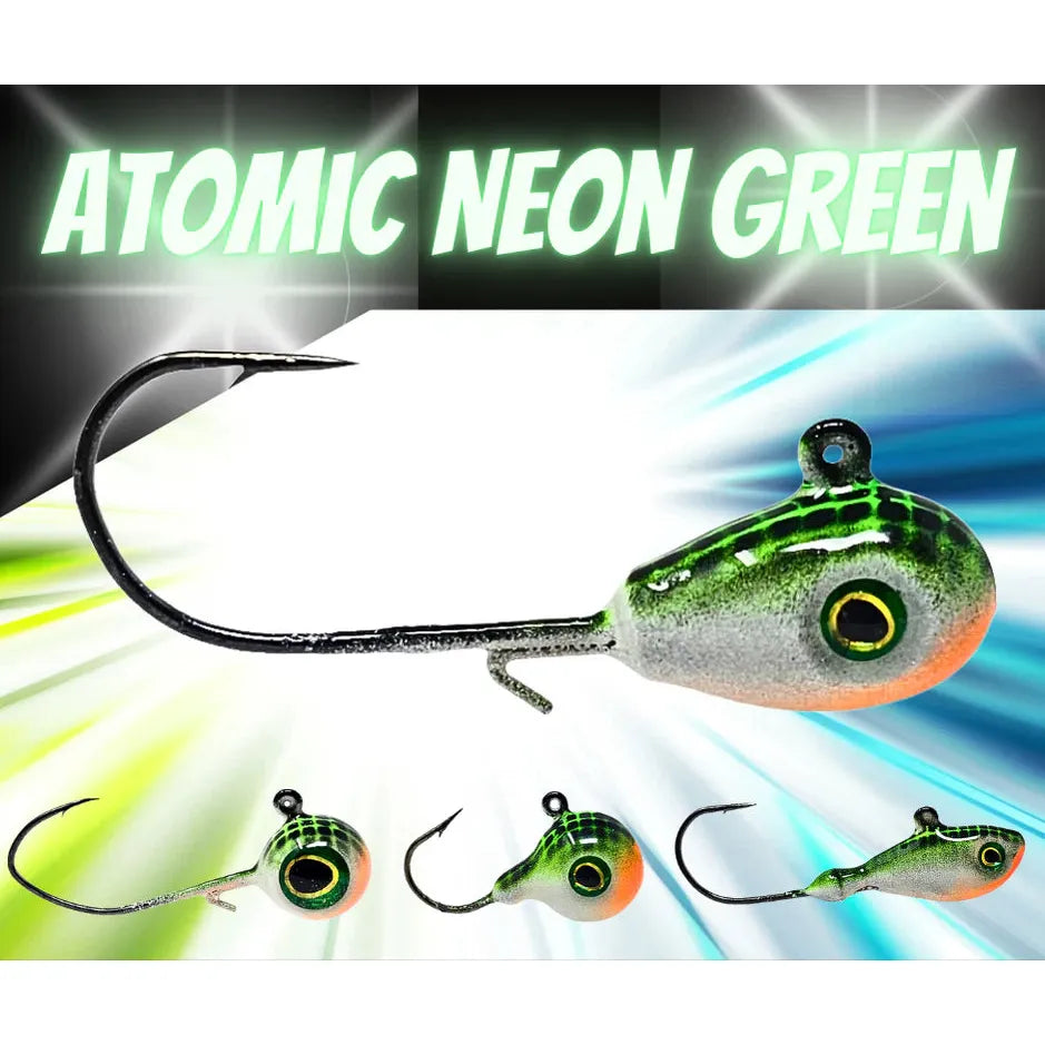 Atomic Neon Glow TEARDROP Jigsaw - (2 Pack)