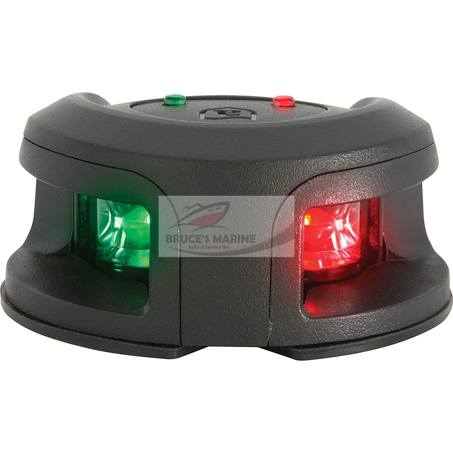 ATTWOOD NV2002PB-7 LED NAVIGATION-BI-COLOR LIGHT BOW MOUNT, BLACK