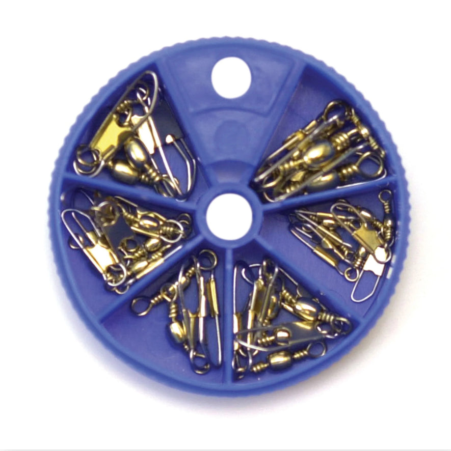 Barrel Swivel with Safety Snap - Assortment
