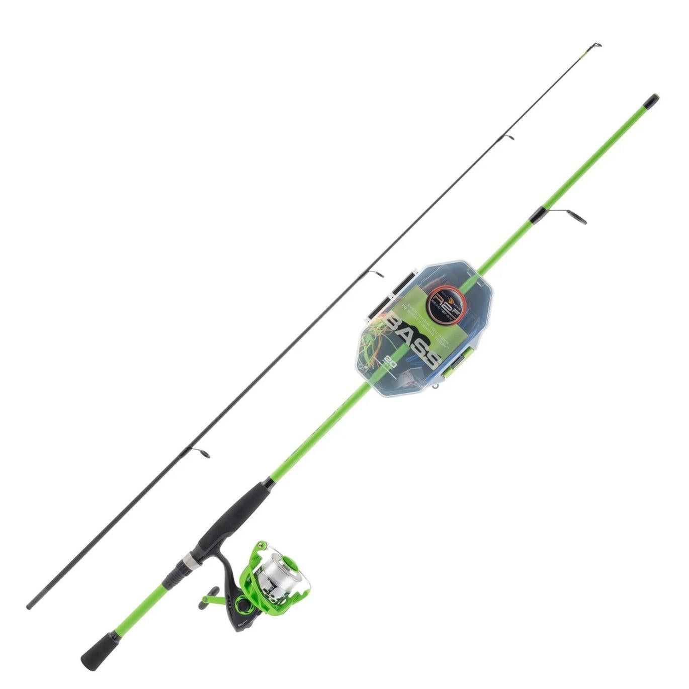 Bass Spinning Combo with Tackle Kit