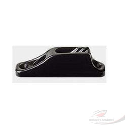 CL203 JUNIOR NYLON CLAMCLEAT® WITH FAIRLEAD (1/8" - 1/4") BLACK NYLON
