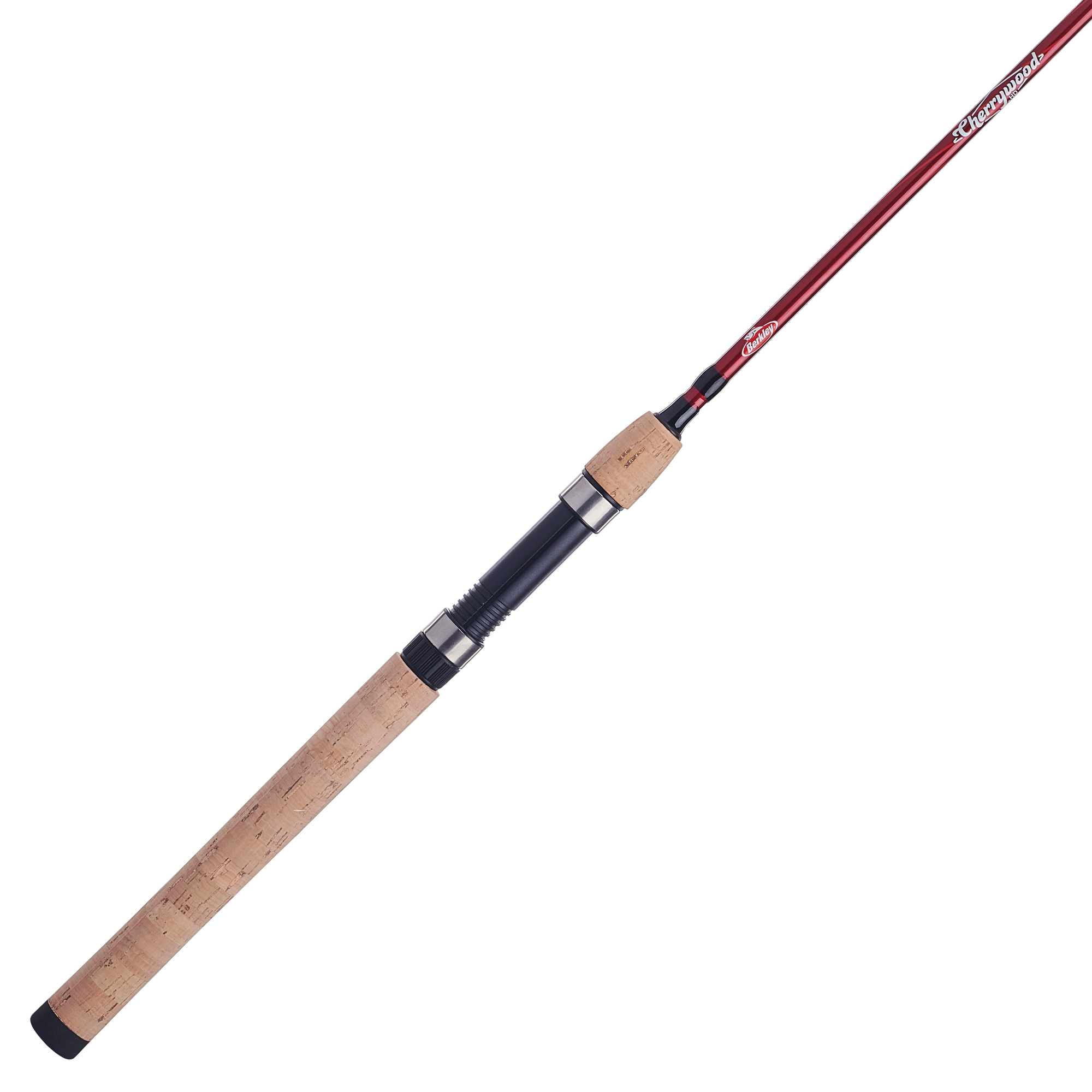 Cherrywood HD Rod Blank Through Handle Design, Cork, 2 Pieces