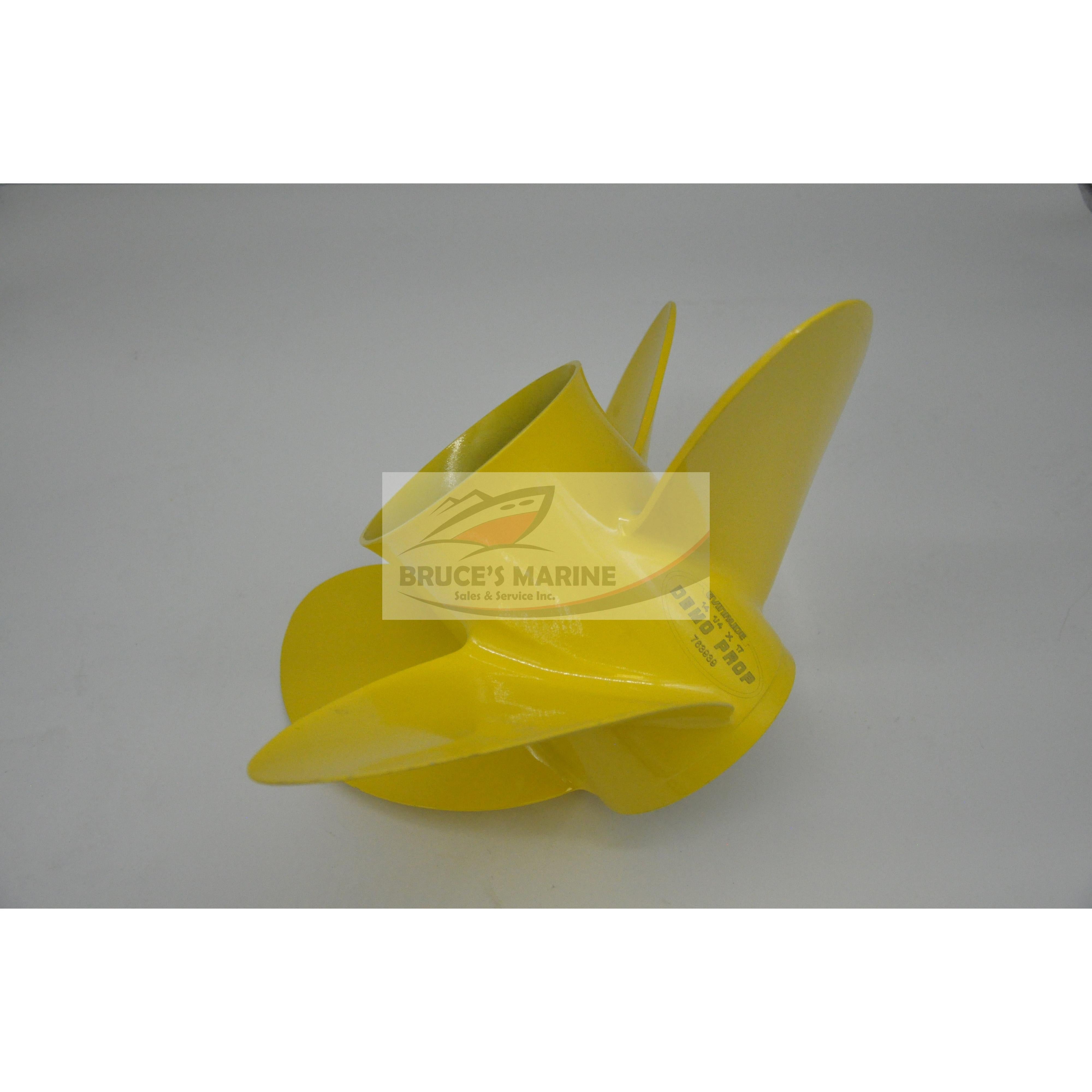 COUNTER ROTATION DEMO PROP- PN 763939 P/N 764850 CYCLONE 4 BLADE 14 1/4 X 17 LEFT HAND