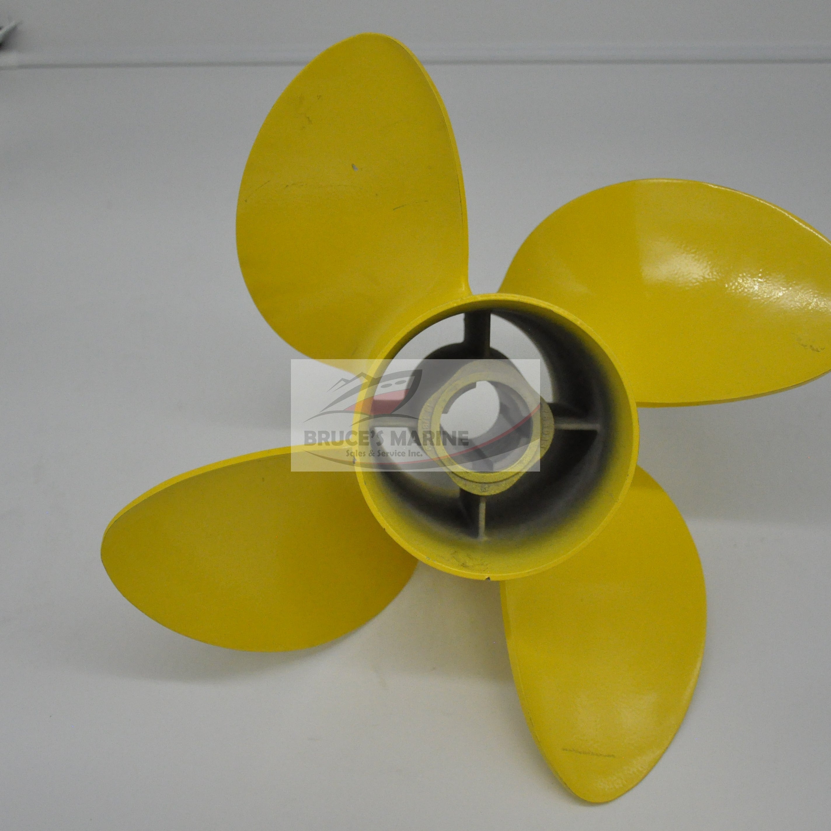 COUNTER ROTATION DEMO PROP - PN 763943 P/N 764854 CYCLONE 4 BLADE STAINLESS STEEL 14 1/8 X 19 LEFT HAND