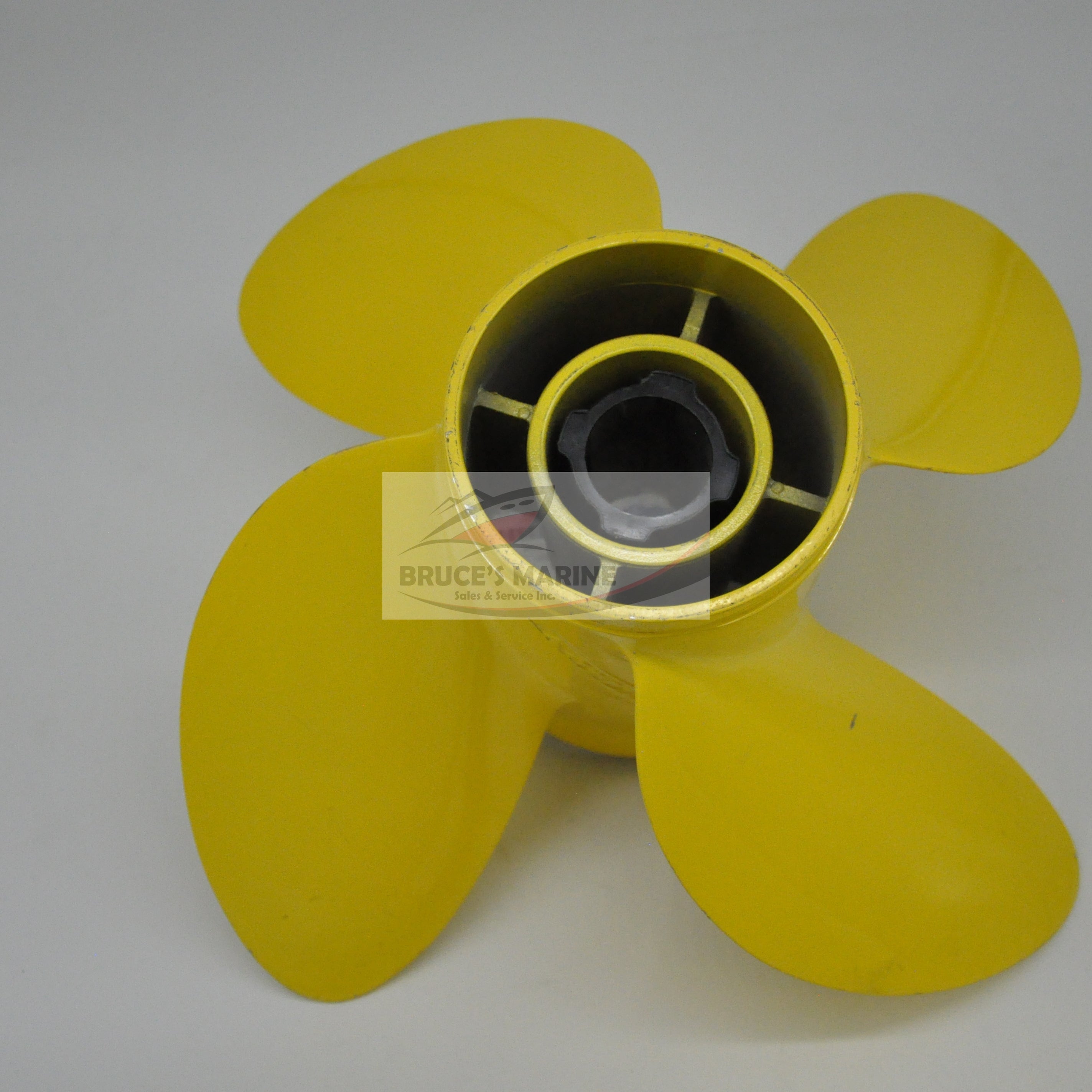 COUNTER ROTATION DEMO PROP - PN 763943 P/N 764854 CYCLONE 4 BLADE STAINLESS STEEL 14 1/8 X 19 LEFT HAND