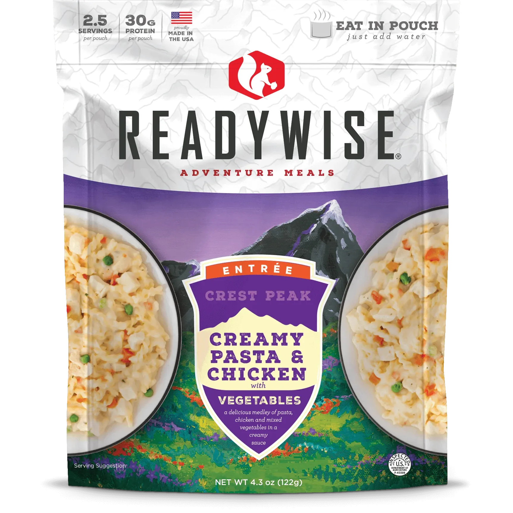 Crest Peak Creamy Pasta- with Chicken