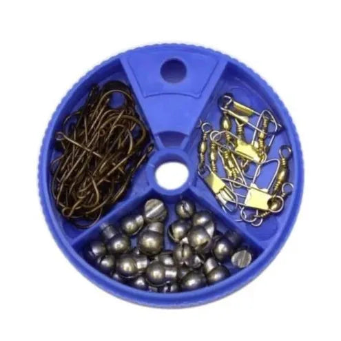DANIELSON D1007 HOOK SWIVEL SINKER KIT DIAL BOX ASSORTMENT