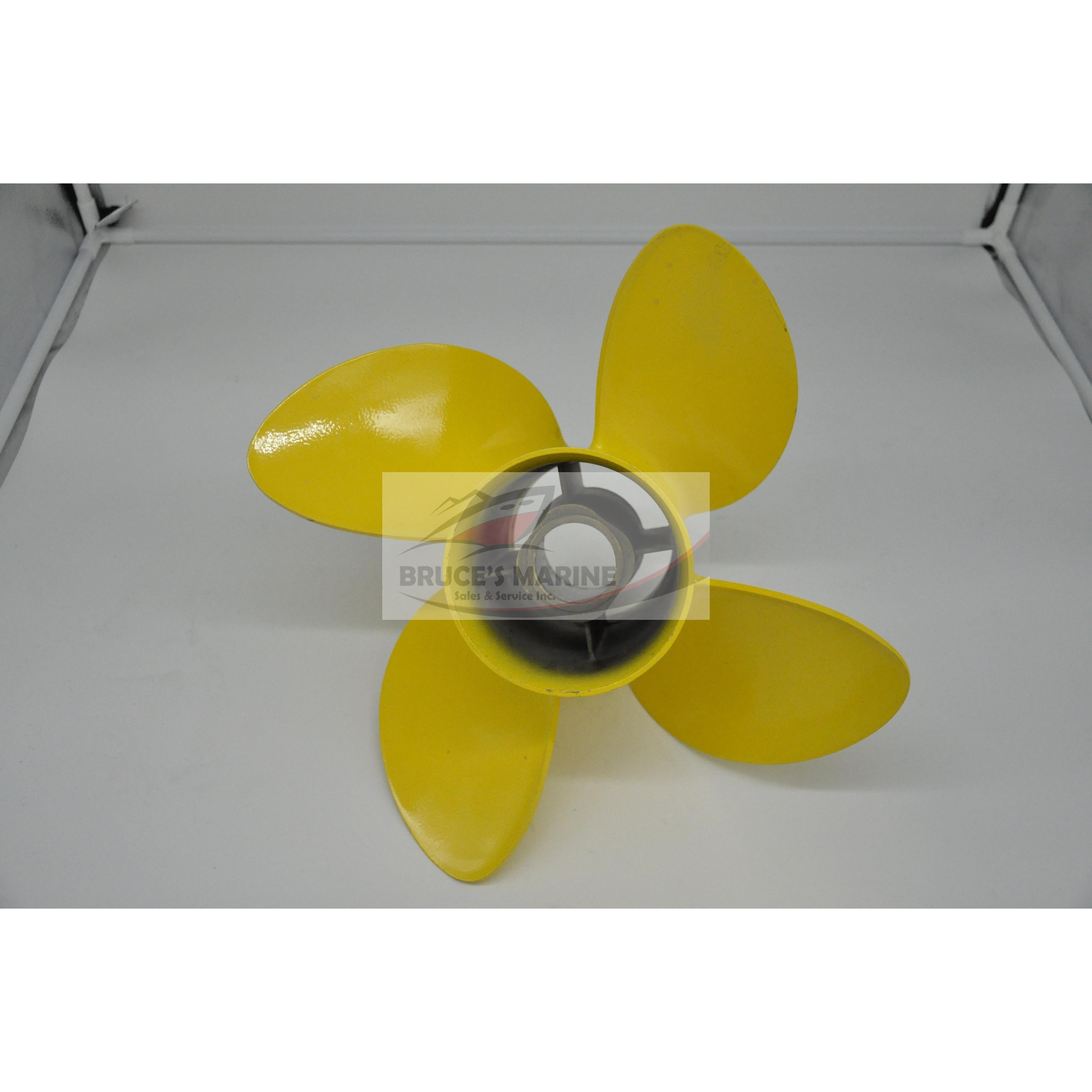 DEMO PROP - PN 763942 P/N 764853 CYCLONE 4 BLADE STAINLESS STEEL 14 1/8 X 19