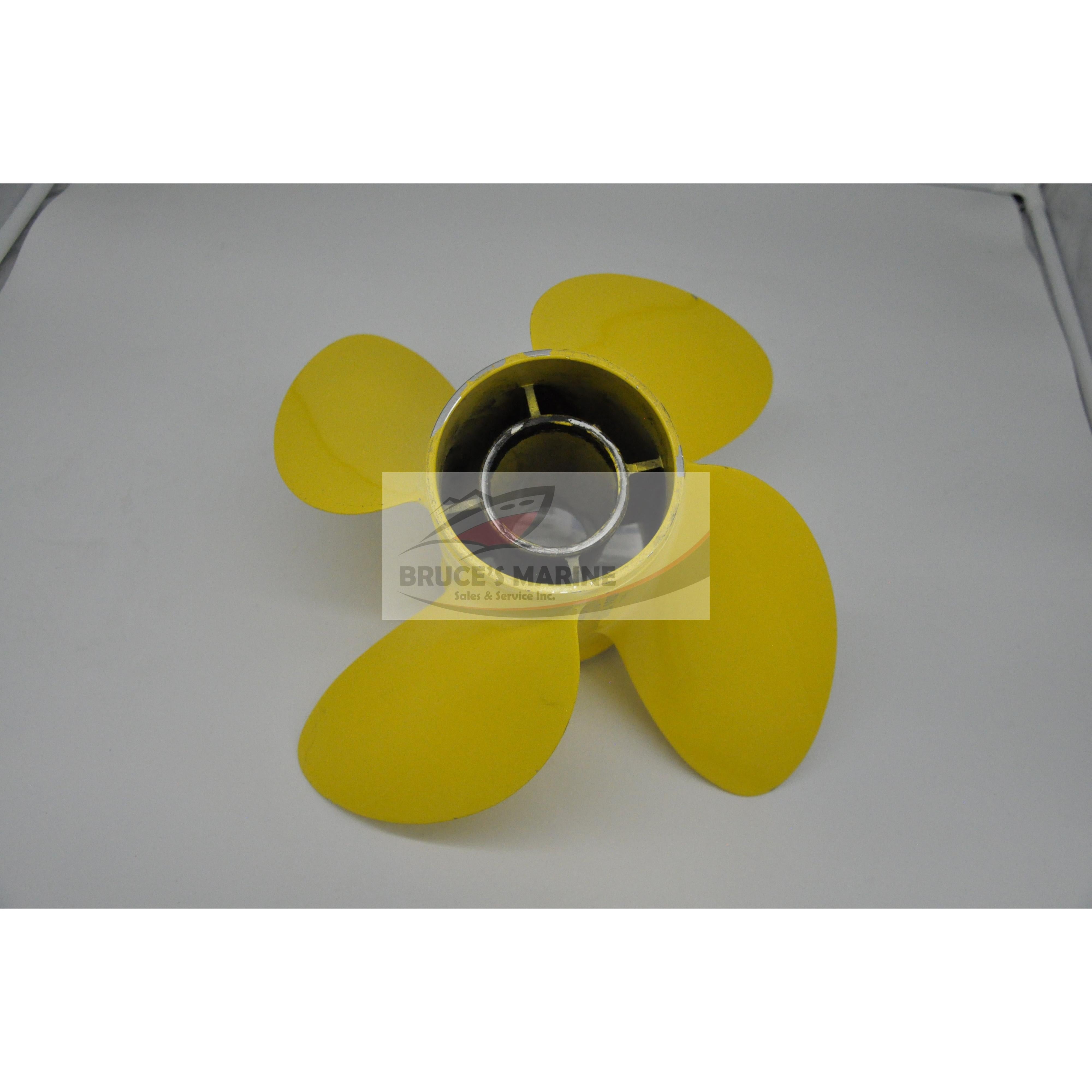 DEMO PROP - PN 763942 P/N 764853 CYCLONE 4 BLADE STAINLESS STEEL 14 1/8 X 19