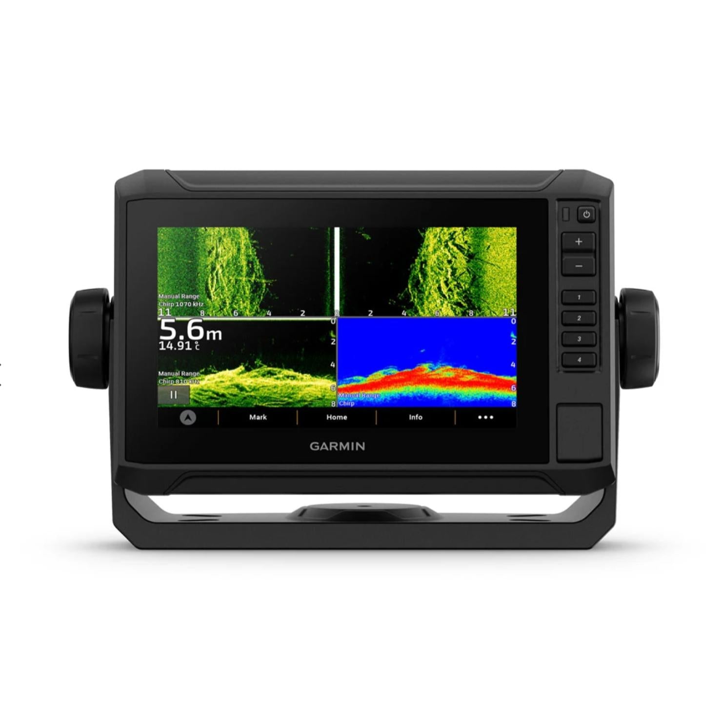 ECHOMAP™ UHD2 7”Chartplotter 75sv with GT54UHD-TM Transducer and Garmin Navionics+ Canada & Alaska Mapping