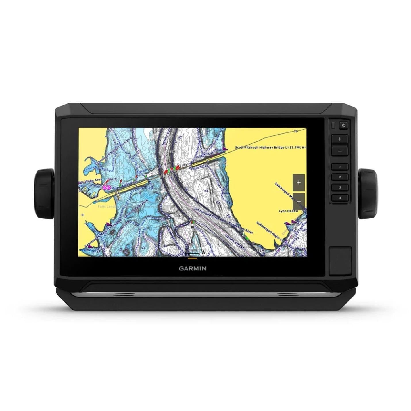 ECHOMAP™ UHD2 9" sv Chartplotters 95sv with GT56UHD-TM Transducer and Garmin Navionics+ Canada & Alaska Mapping