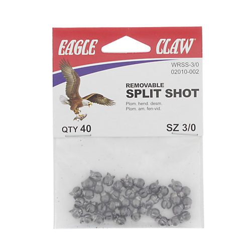 Eagle Claw® Removable Split-Shot Sinker
