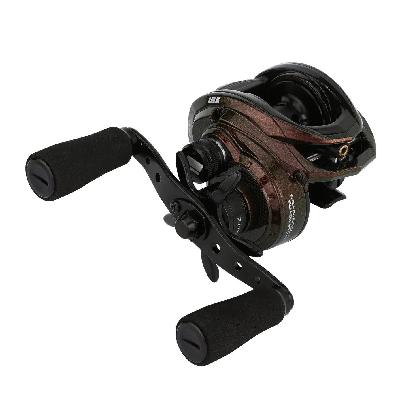 Ike Signature Low Profile Baitcast Reel, Right