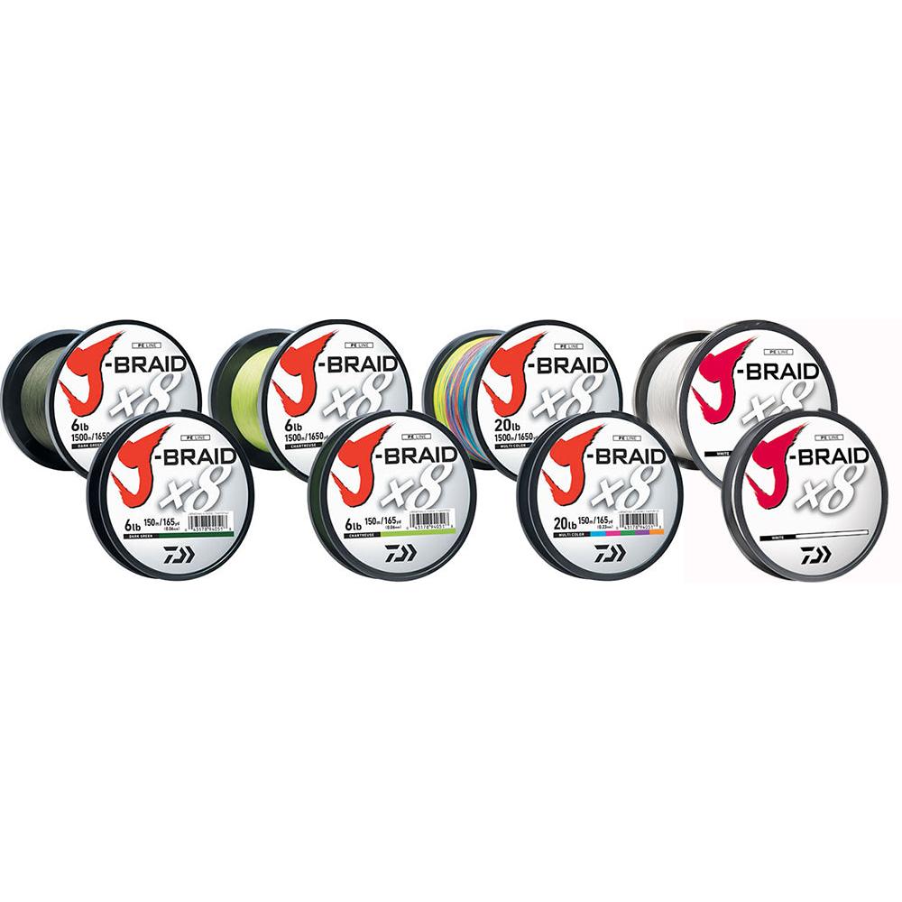 J-BRAID® x8 BRAIDED LINE