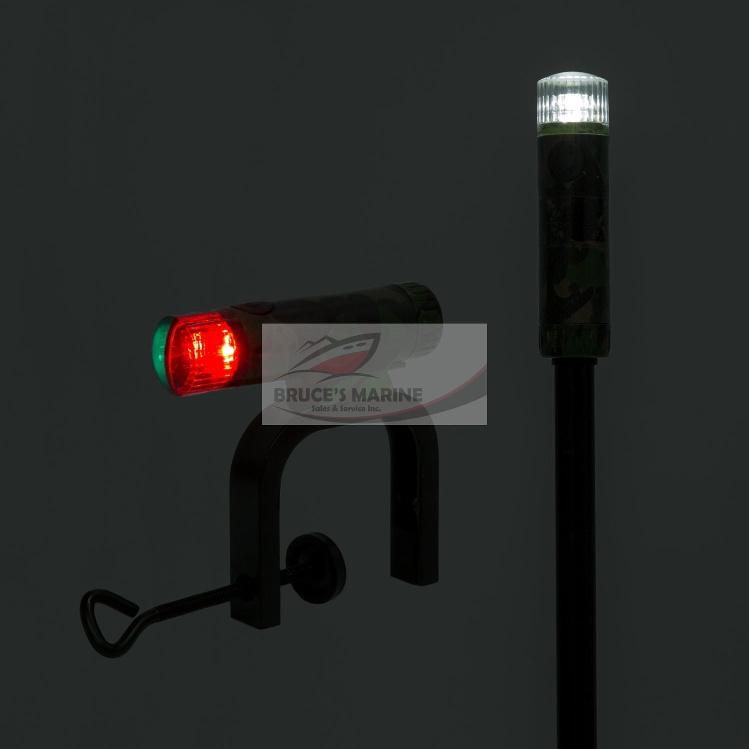 LED CLAMP ON NAV LIGHT COMBO - CAMOUFLAGE