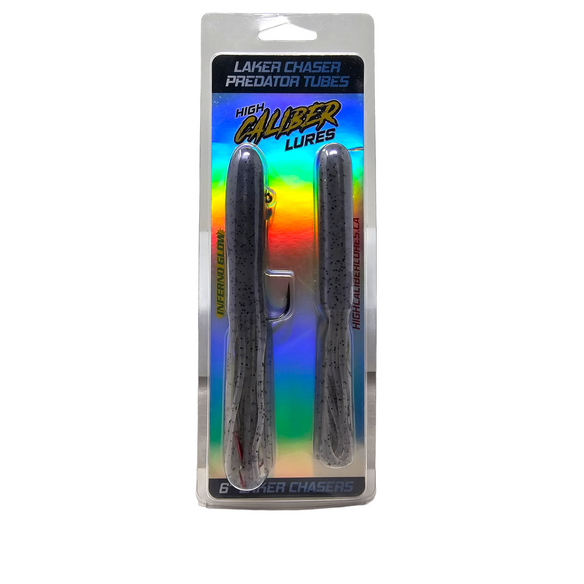 Laker Chaser 6" GLOW Tube Jigs