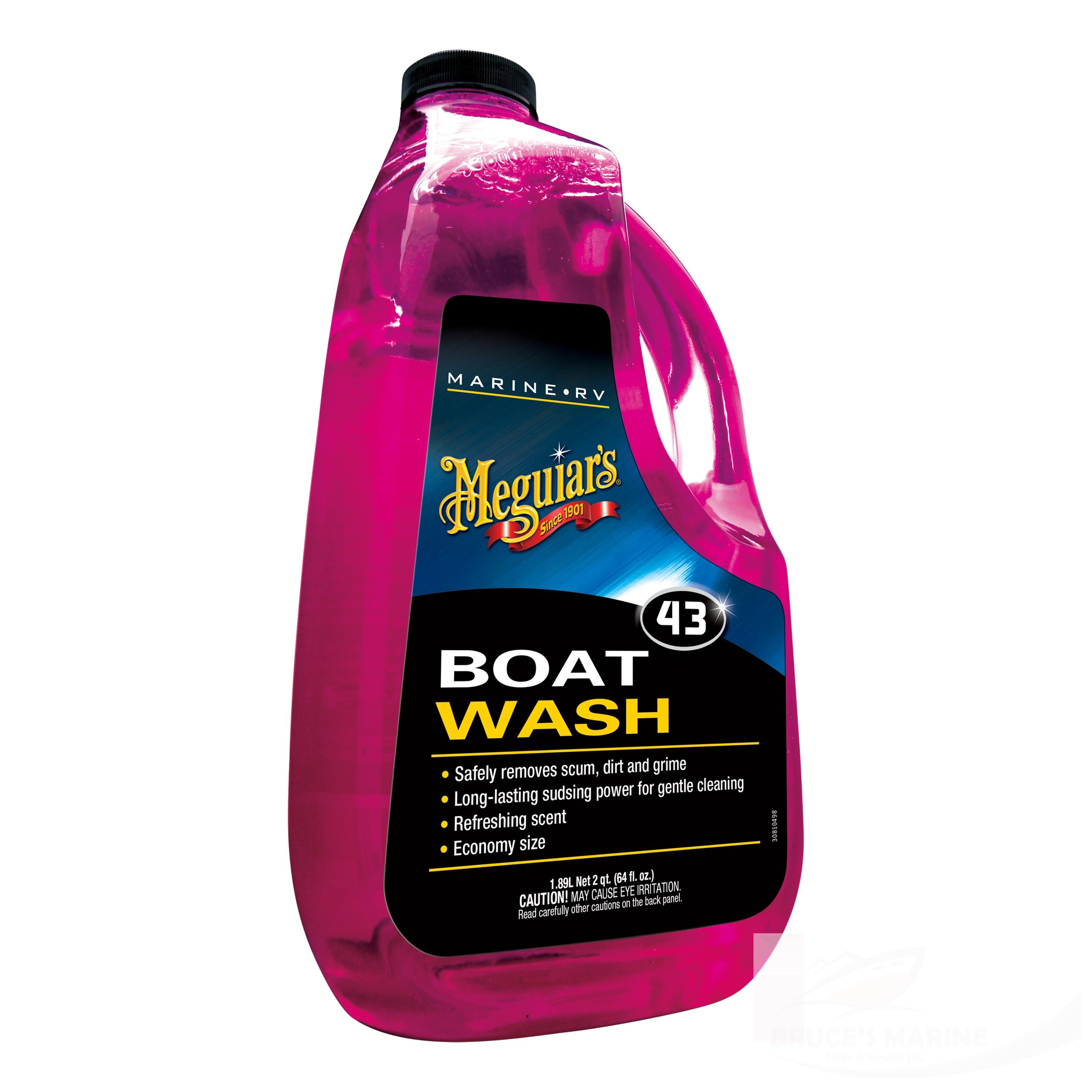 MEGUIAR'S® MARINE/RV BOAT WASH, M4364, 64 OZ., LIQUID
