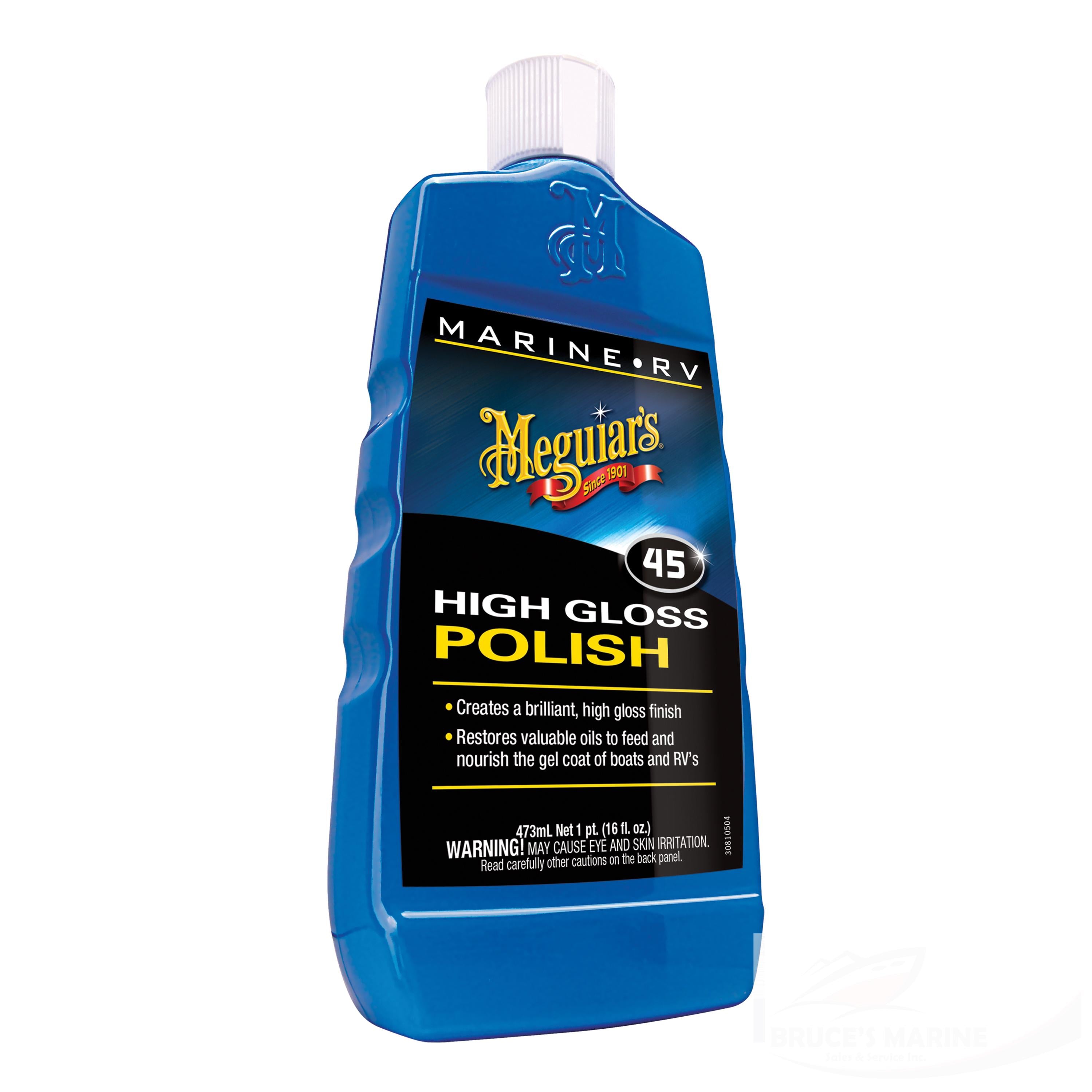 MEGUIAR'S® MARINE/RV HIGH GLOSS POLISH, M4516, 16 OZ., LIQUID