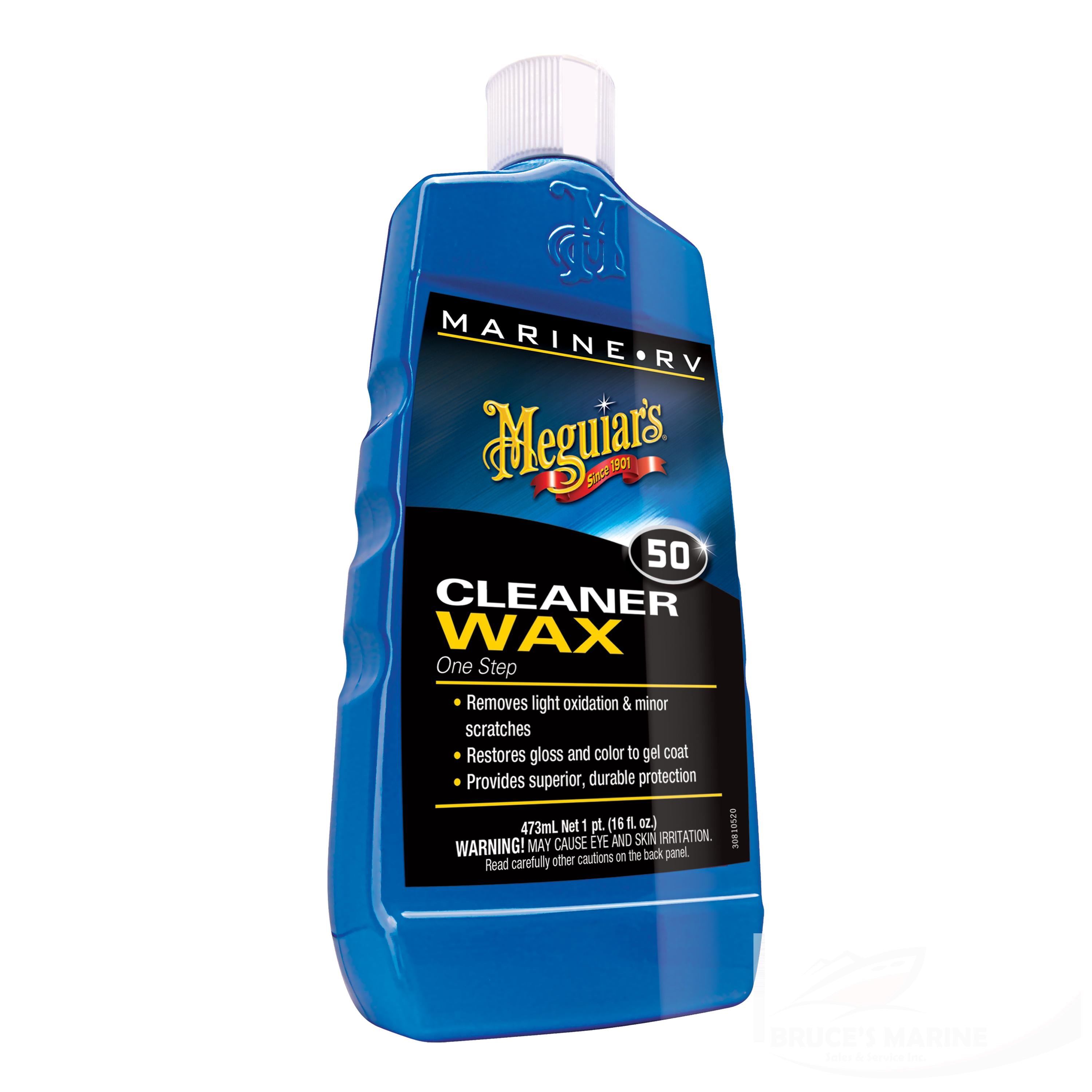 MEGUIAR'S® MARINE/RV ONE STEP CLEANER WAX, M5016, 16 OZ., LIQUID