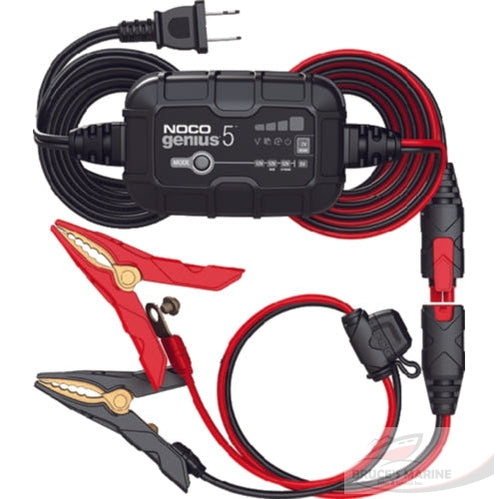 NOCO GENIUS® GENIUS5 BATTERY CHARGER AND MAINTAINER, 5 AMP
