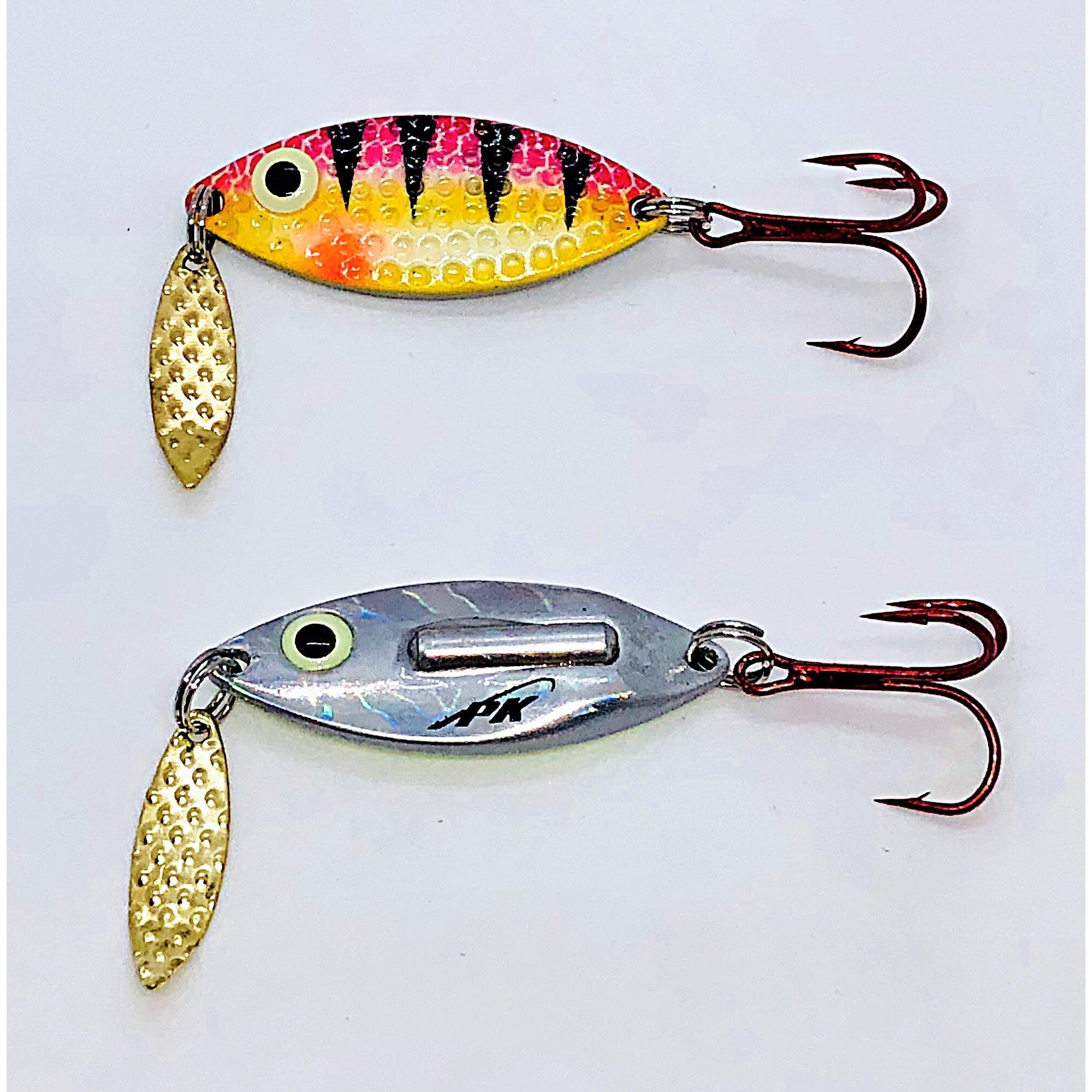 PK RATTLE SPOON - NICKLE HOLOGRAM BACK