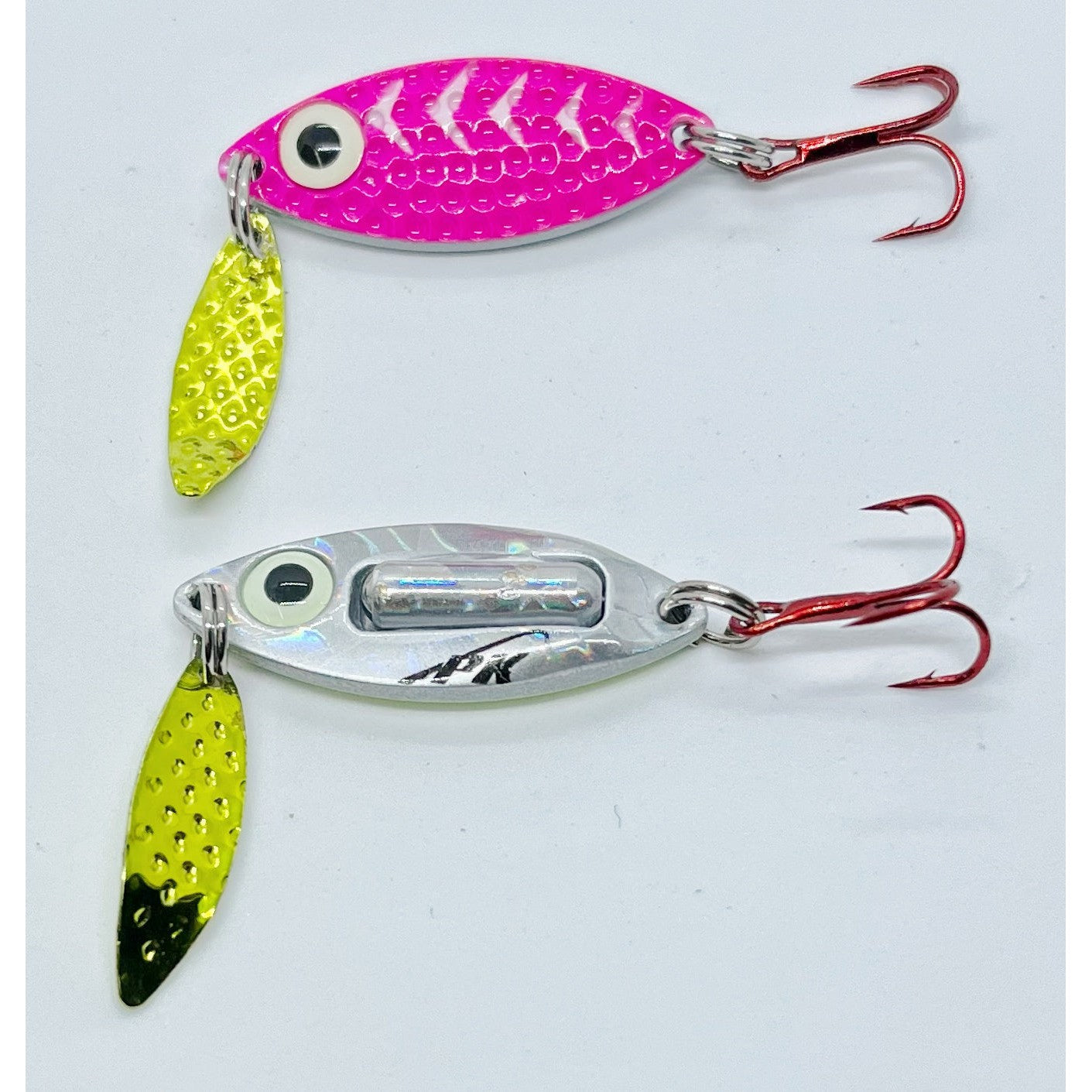 PK RATTLE SPOON - NICKLE HOLOGRAM BACK