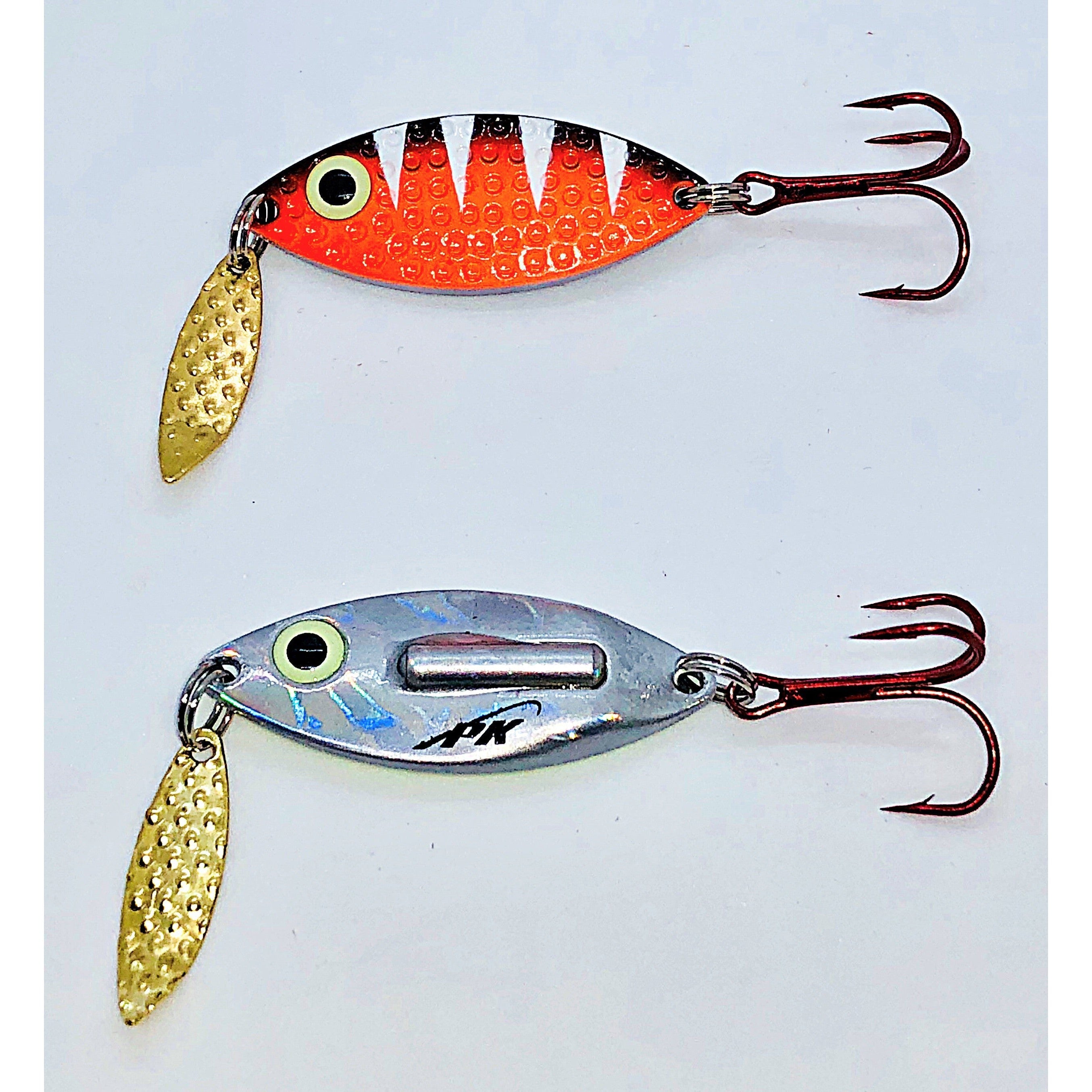 PK RATTLE SPOON - NICKLE HOLOGRAM BACK