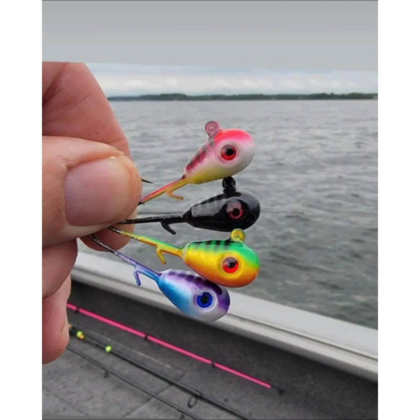 Pearl Perch TEARDROP Jigs - (2 Pack), image size:1350x1350