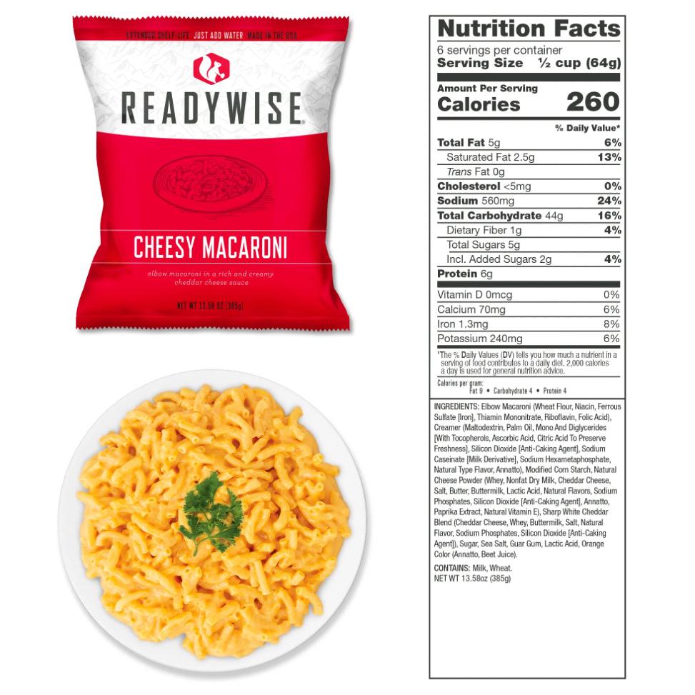 Readywise™ 60 Serving Entree Bucket