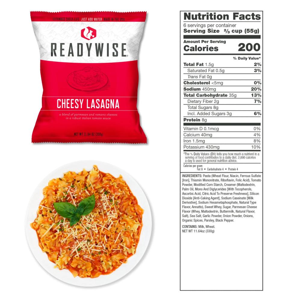 Readywise™ 60 Serving Entree Bucket