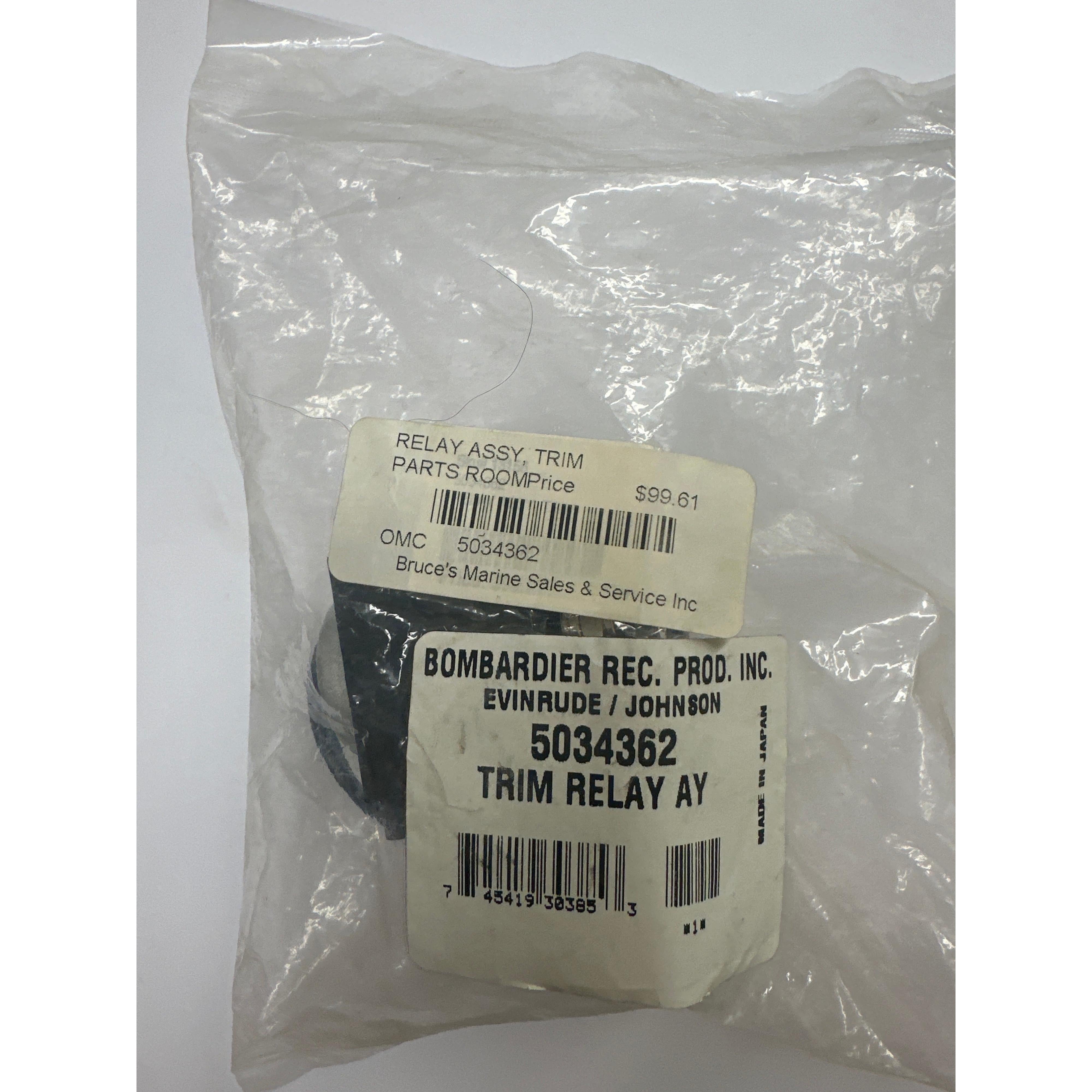 RELAY ASSY, TRIM P/N 5034362