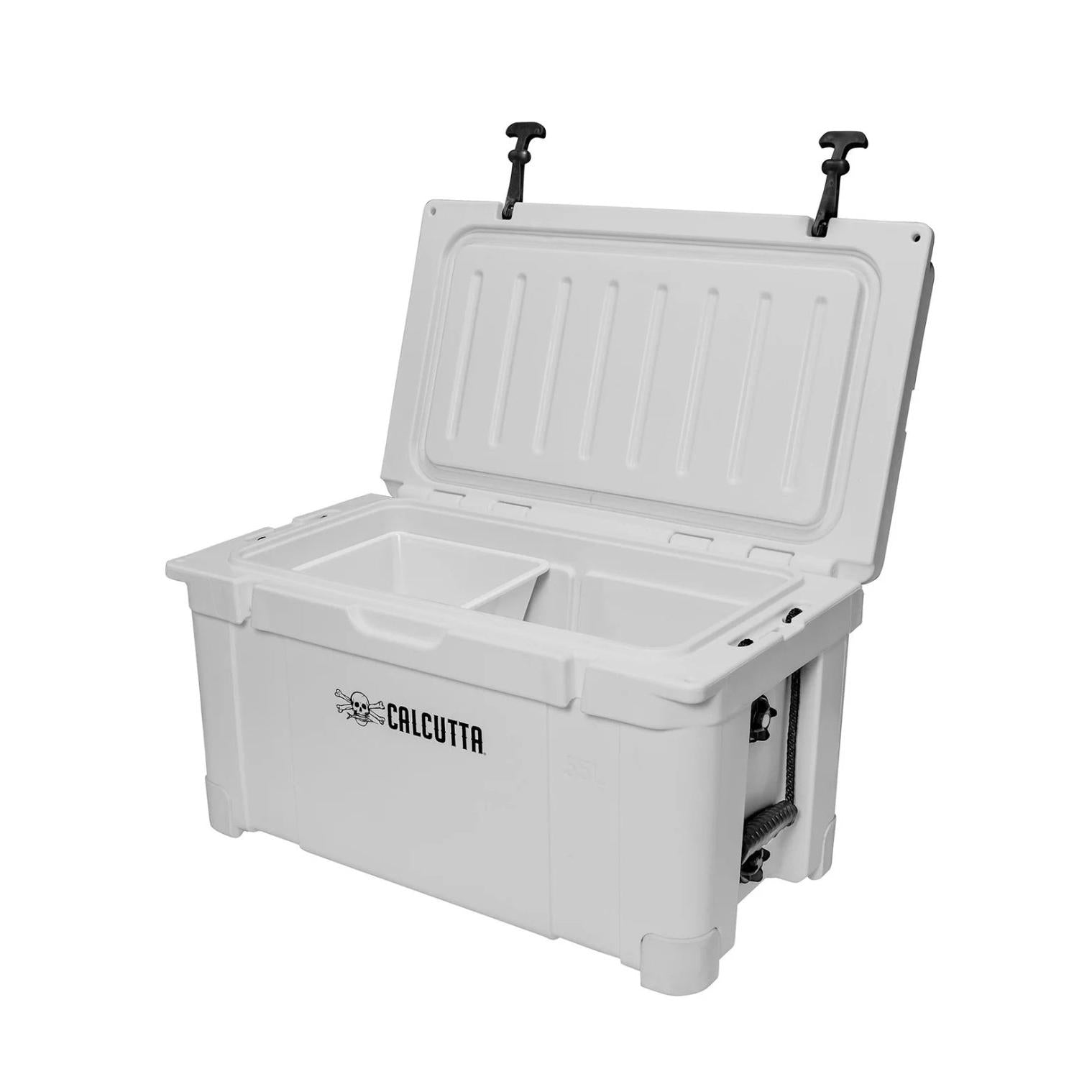 Renegade Cooler 55 Liter w/Removeable Tray & LED Drain Plug, EZ-Lift Rope Handles