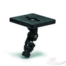 SEACHOICE 89900 FISHFINDER MOUNT FOR SQUARE & ROUND BASE, BLACK