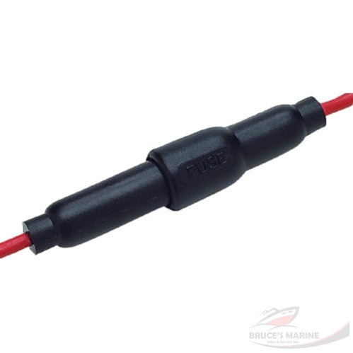 SEACHOICE WATERTIGHT IN-LINE FUSE HOLDER (FUSE INCLUDED) #12741