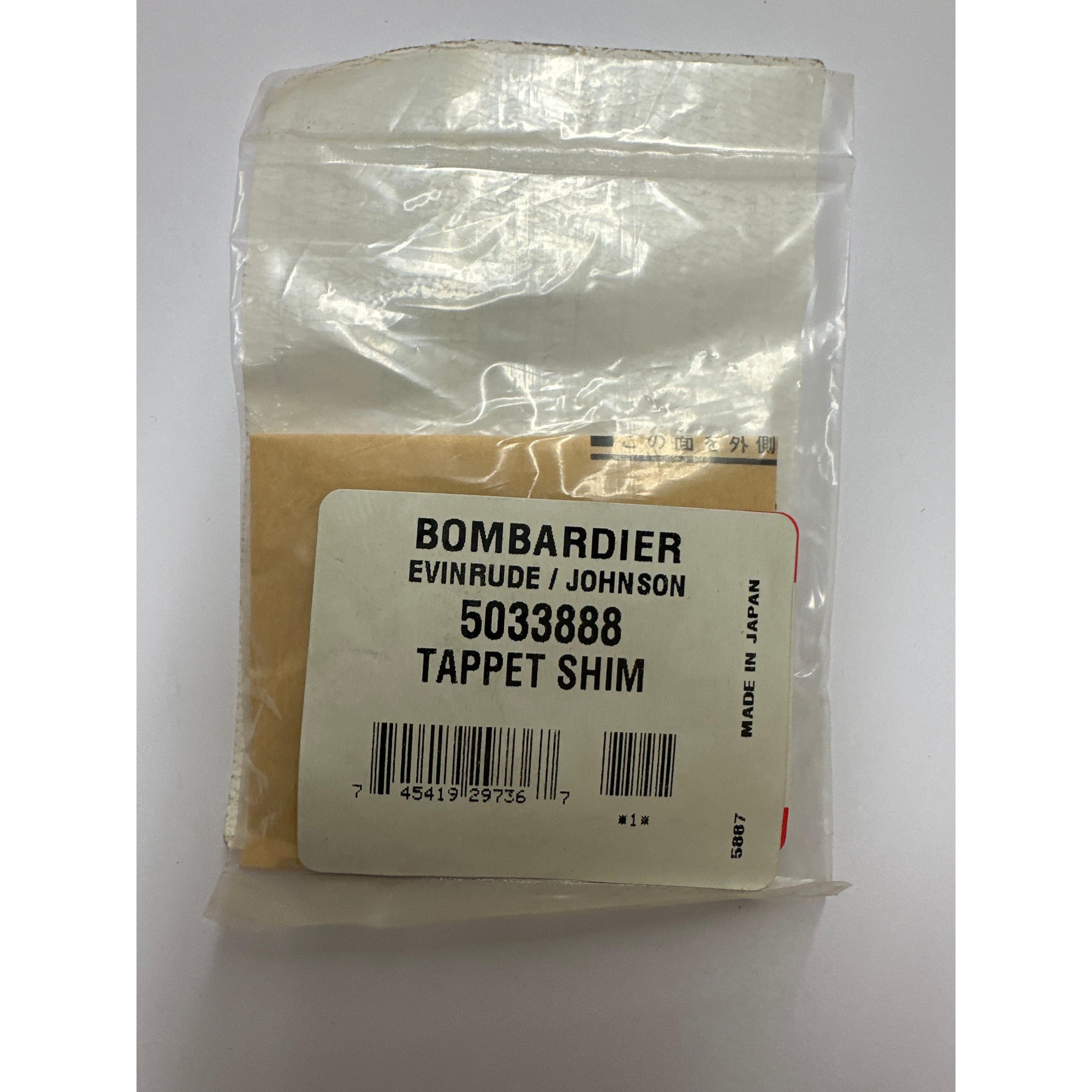 SHIM, TAPPET P/N 5033888